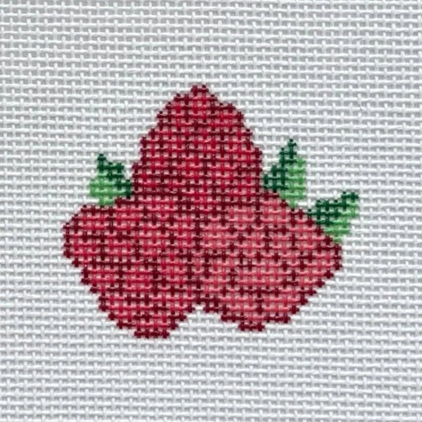 Mini Raspberries Needlepoint Canvas