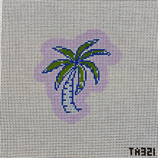 Palm Tree Needlepoint Canvas