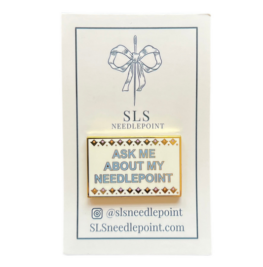 Ask Me About My Needlepoint Needle Minder