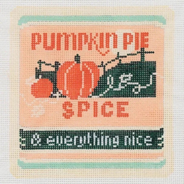 Pumpkin Spice Needlepoint Canvas