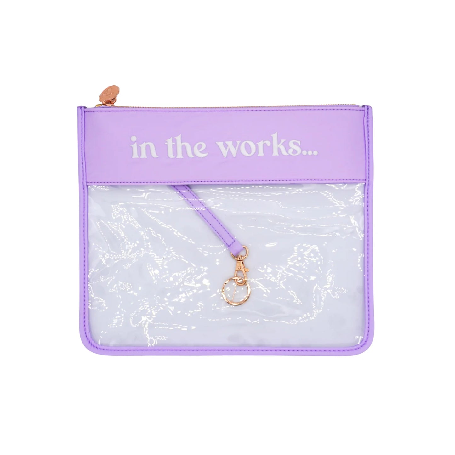 Tiny In the Works Project Bag - Lavender
