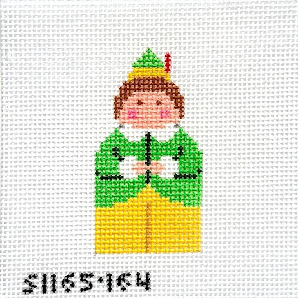 Elf Stitch-It Angel Needlepoint Canvas