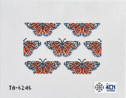 Monarch Butterflies Needlepoint Canvas