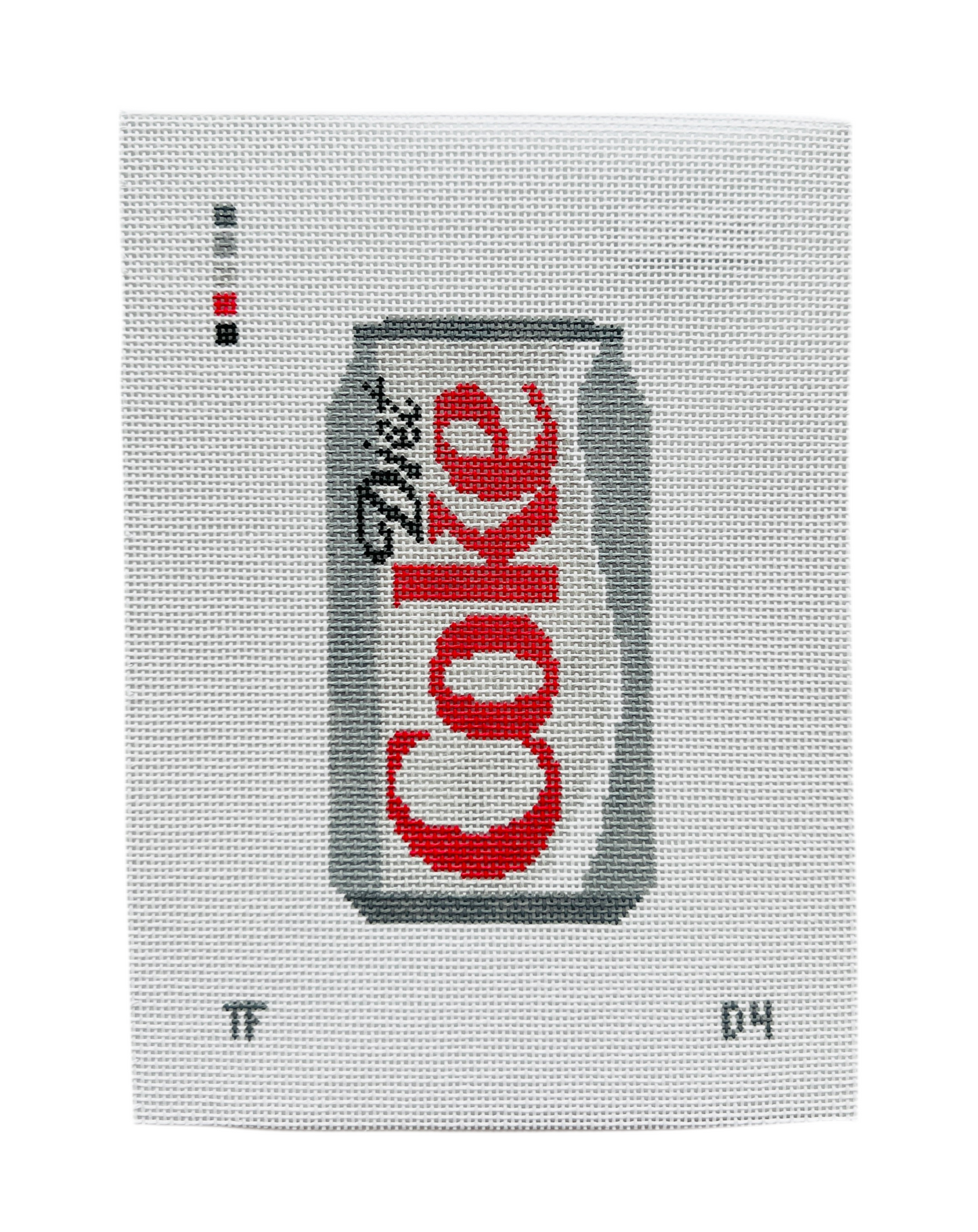 Diet Coke Needlepoint Canvas