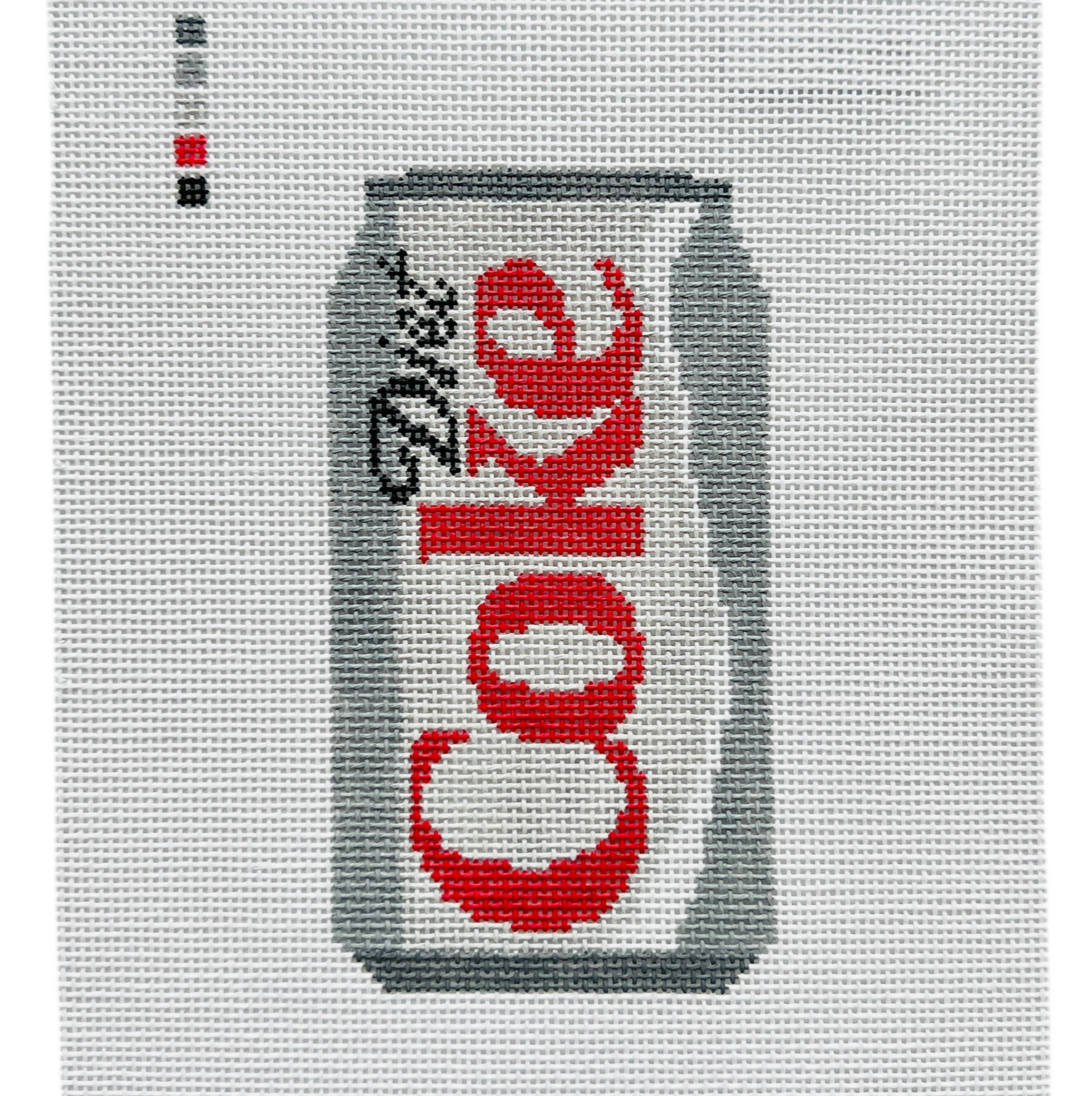 Diet Coke Needlepoint Canvas