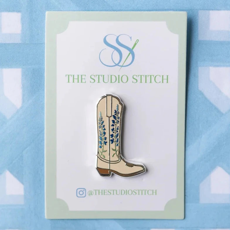 Bluebonnet Boot Needle Minder