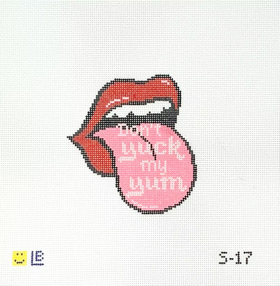 Don't Yuck My Yum Needlepoint Canvas