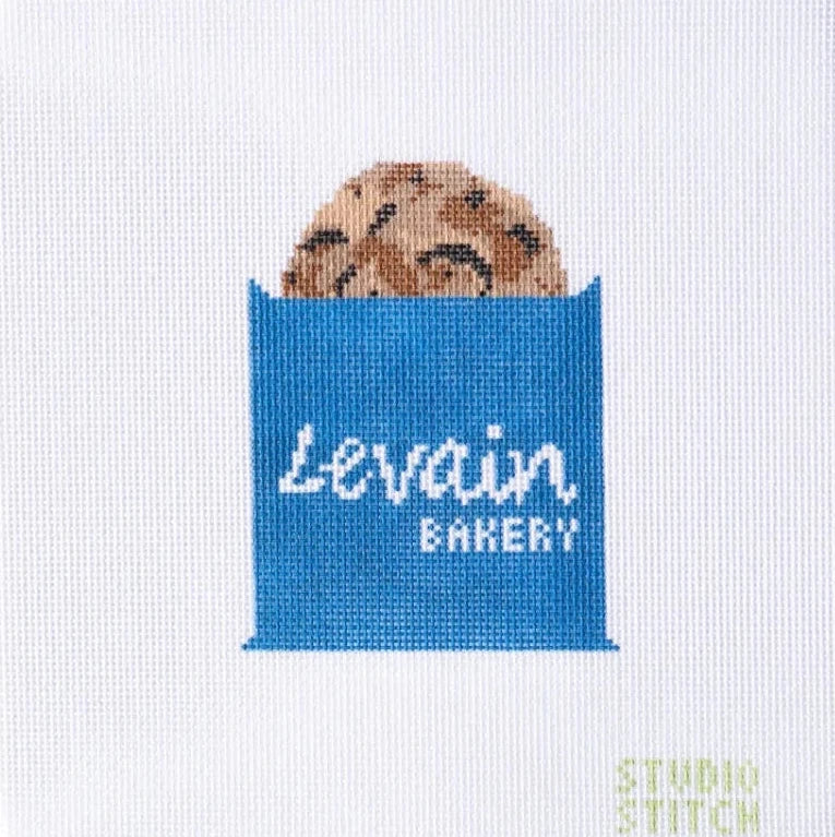 Levain Cookie Bag Needlepoint Canvas