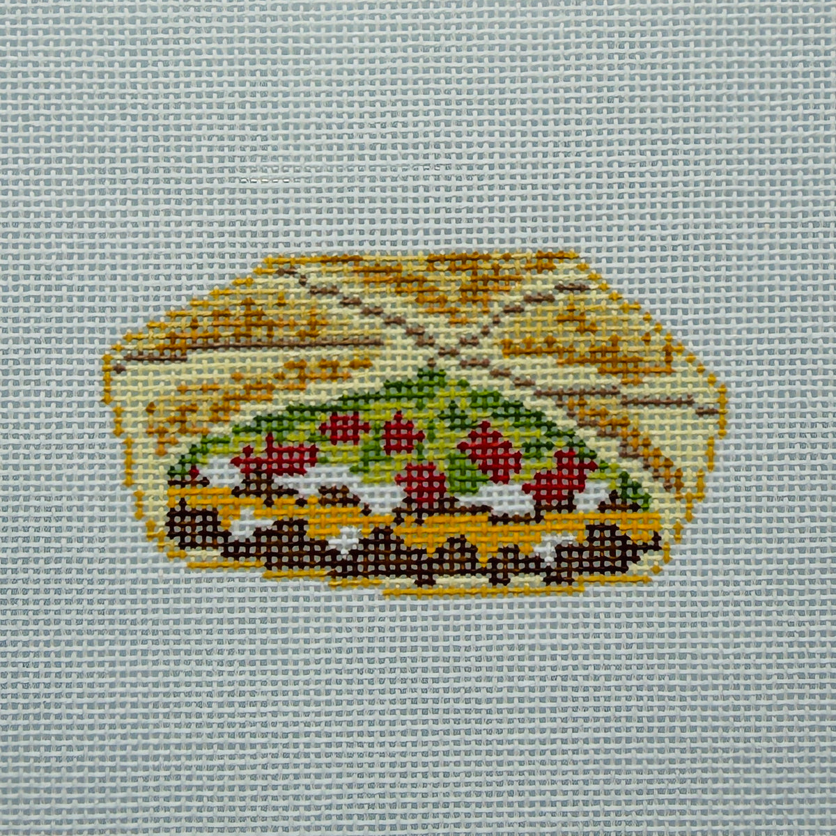 Crunchwrap Supreme Needlepoint Canvas