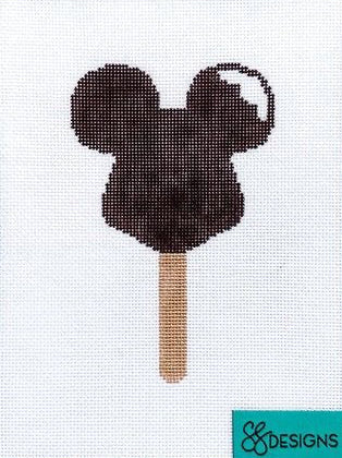 Mouse Ice Cream Bar Needlepoint Canvas