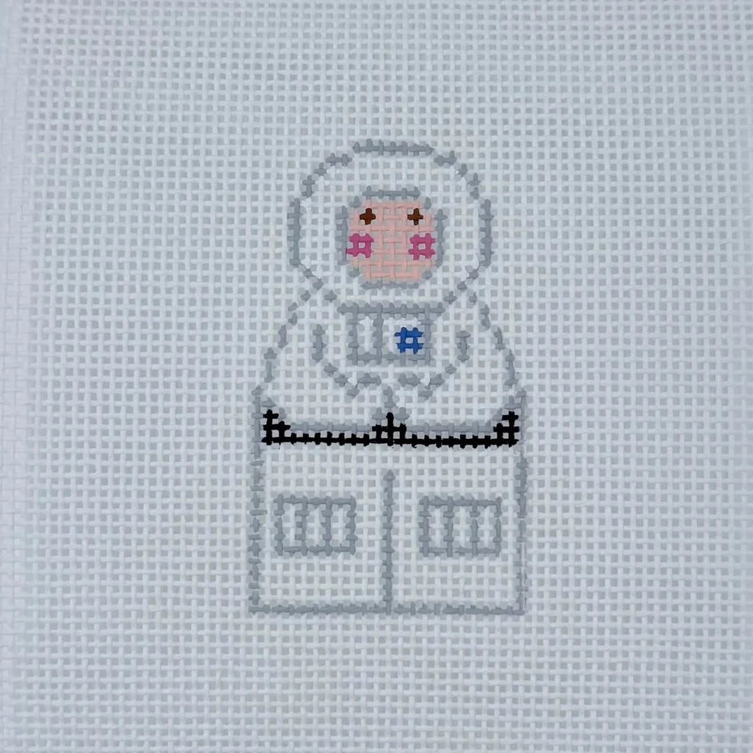Astronaut Stitch-It Angel Needlepoint Canvas
