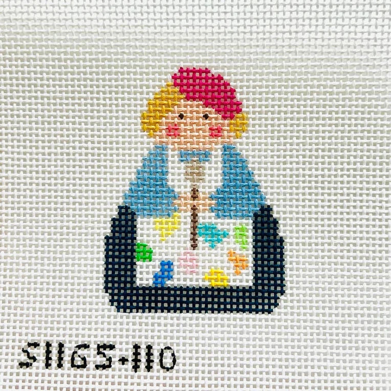 Artist Stitch-It Angel Needlepoint Canvas