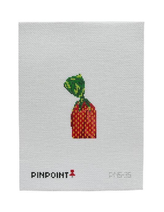 Strawberry Bon Bon Needlepoint Canvas