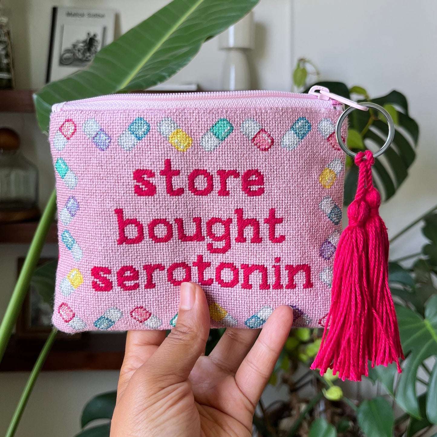 Store Bought Serotonin Needlepoint Canvas