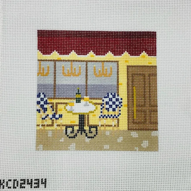 Bistro Needlepoint Canvas
