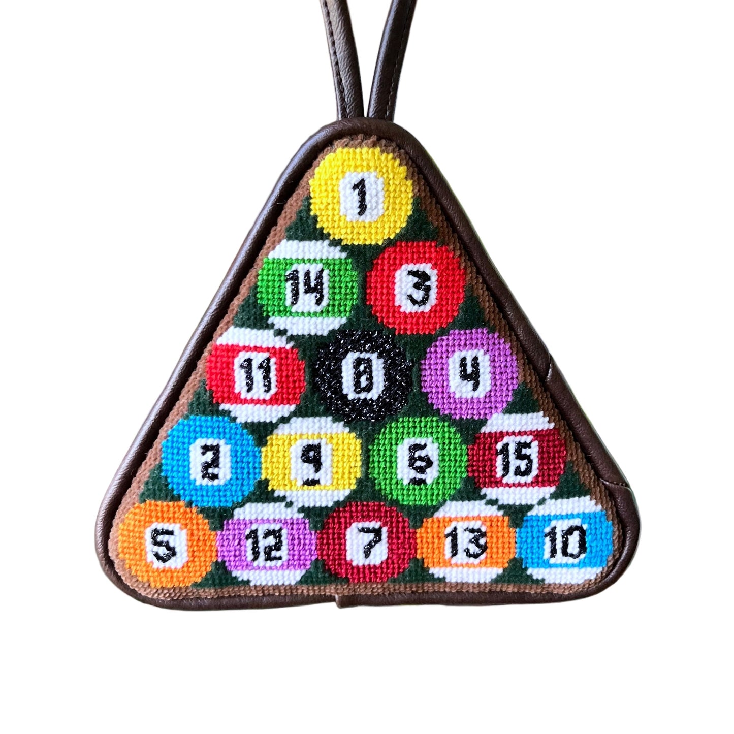 Billiards Triangle Needlepoint Canvas