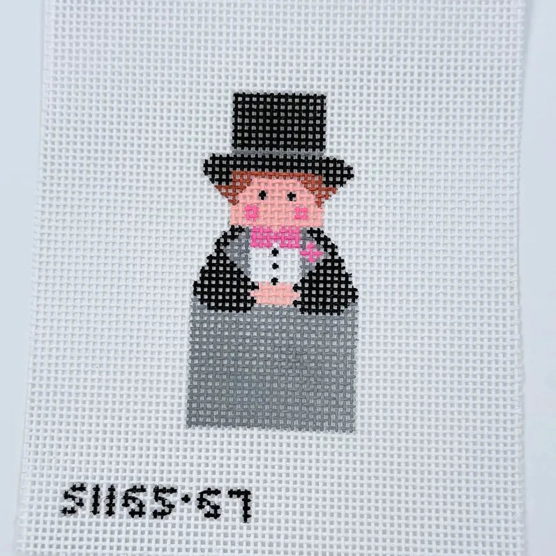 Groom Stitch-It Angel Needlepoint Canvas
