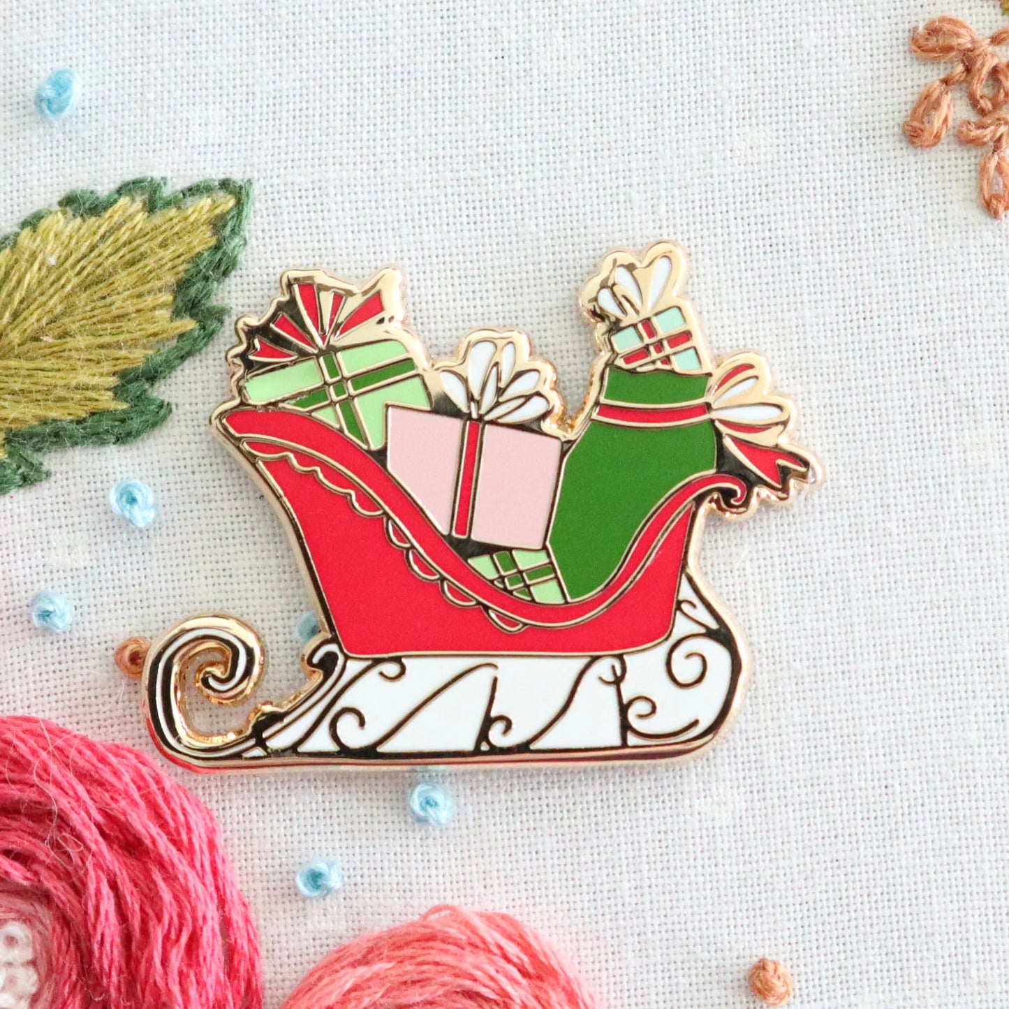 Santa's Sleigh Needle Minder