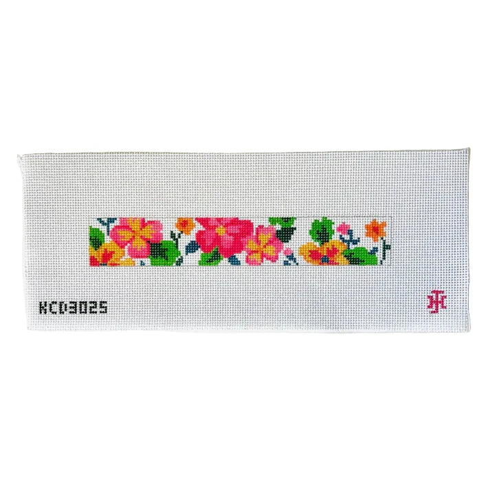 Floral Key Fob Needlepoint Canvas