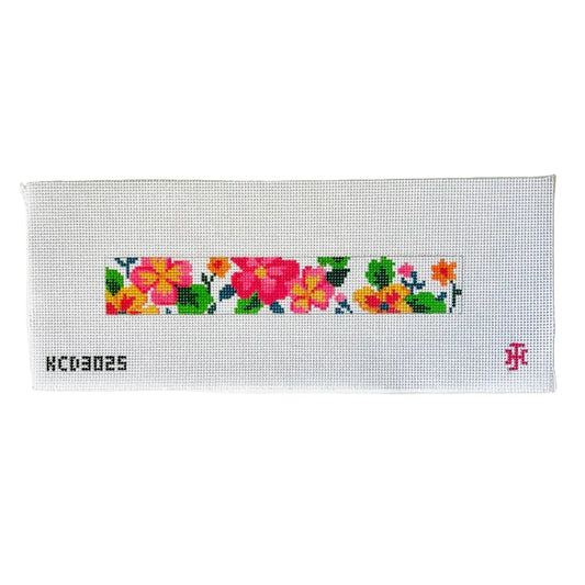 Floral Key Fob Needlepoint Canvas