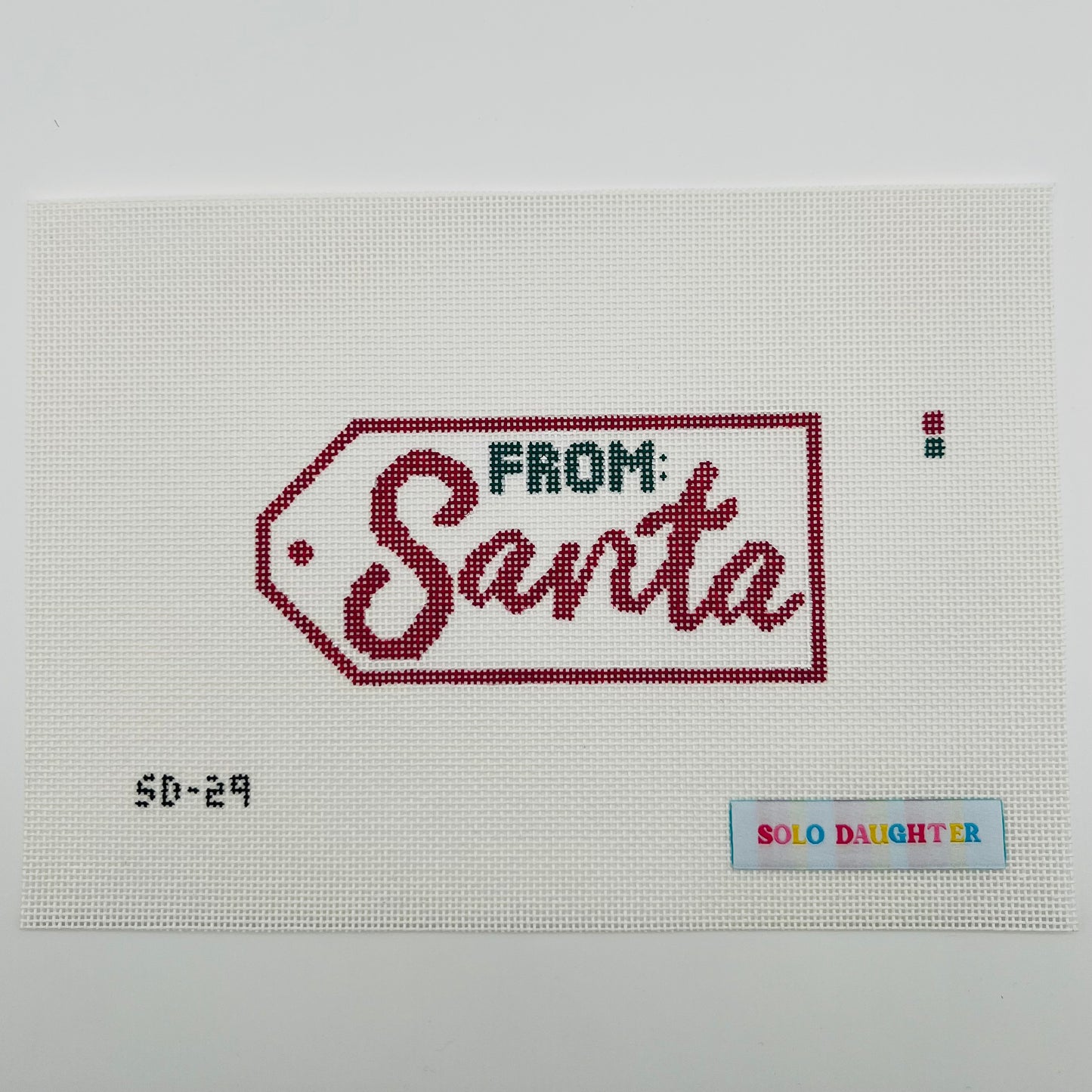 From Santa Gift Tag