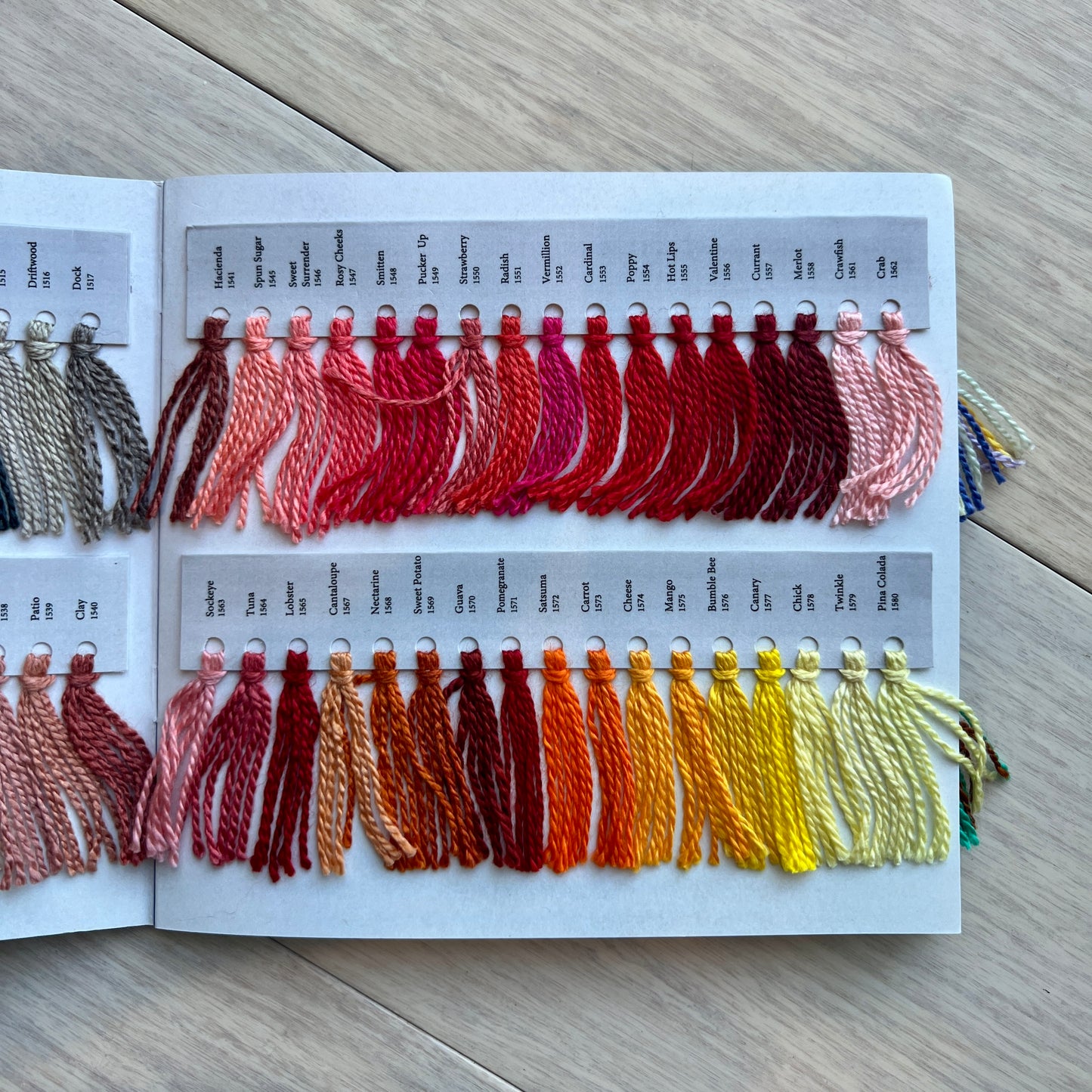 Milan Color Card Booklet