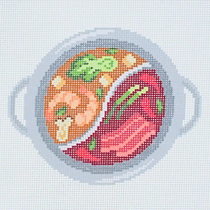 Hot Pot Needlepoint Canvas
