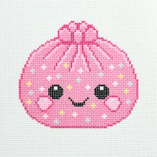 Squishy Dumpling Needlepoint Canvas