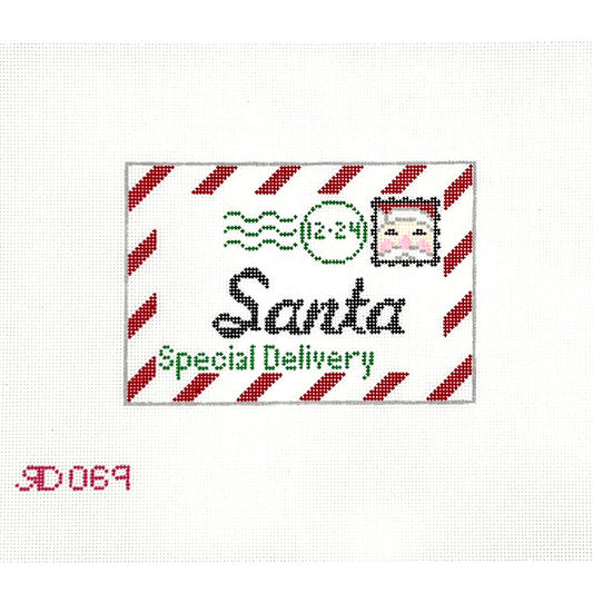 Santa Letter (Small) Needlepoint Canvas