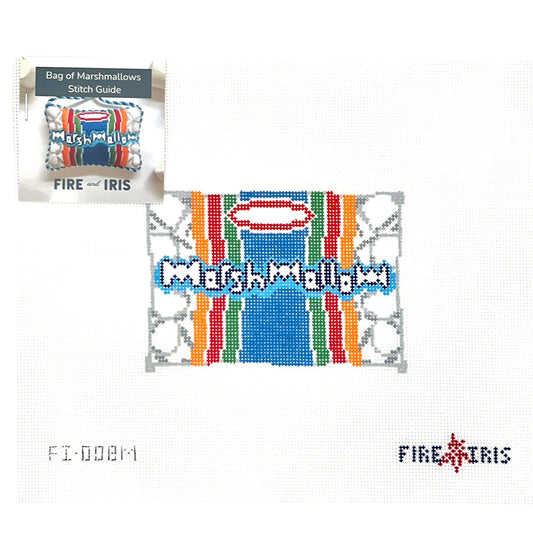 Marshmallows Needlepoint Canvas