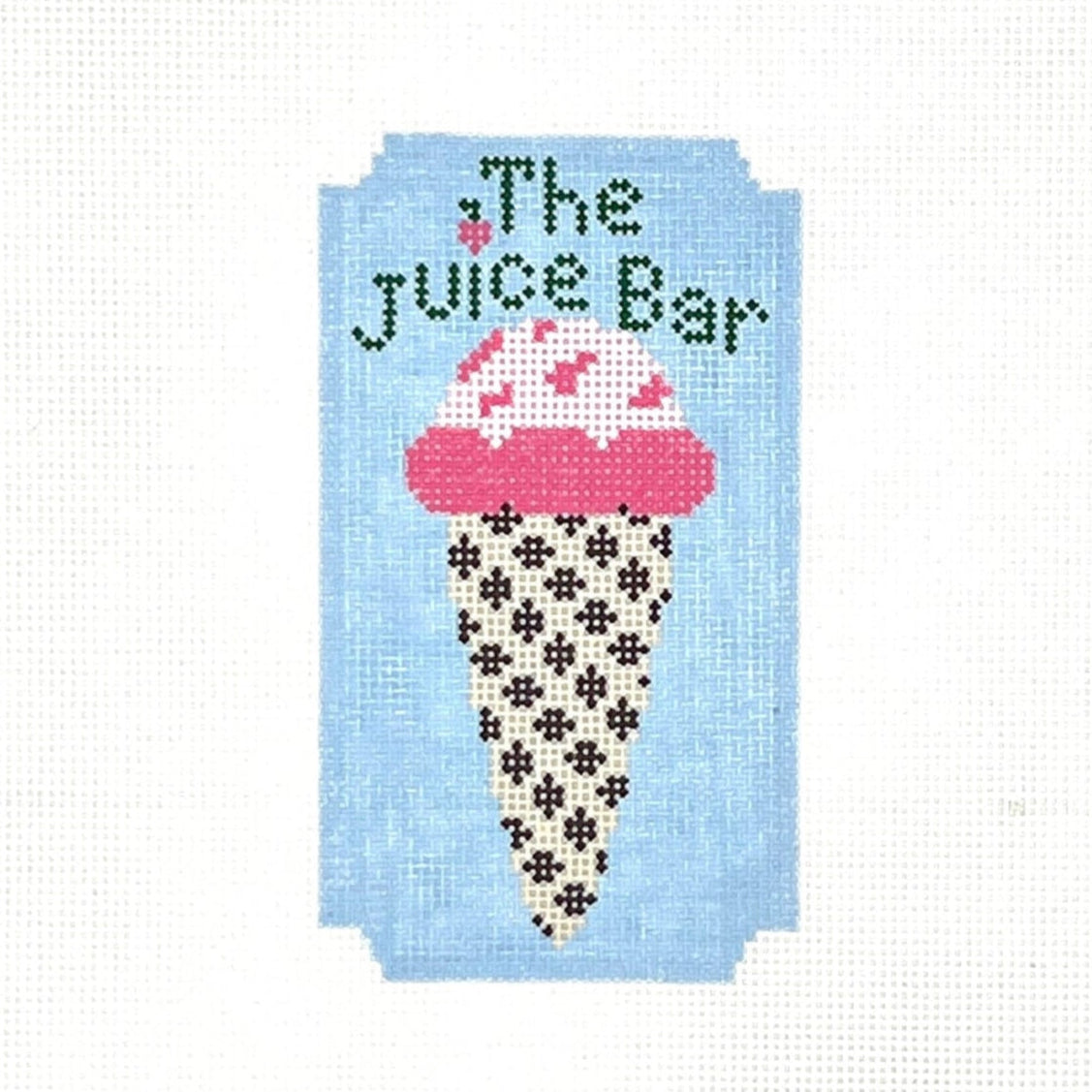Juice Bar Needlepoint Canvas