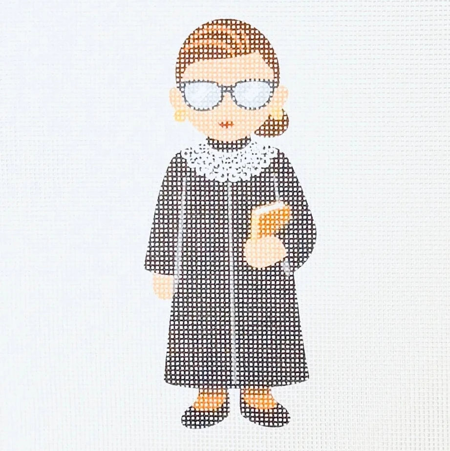 Ruth Bader Ginsburg Needlepoint Canvas