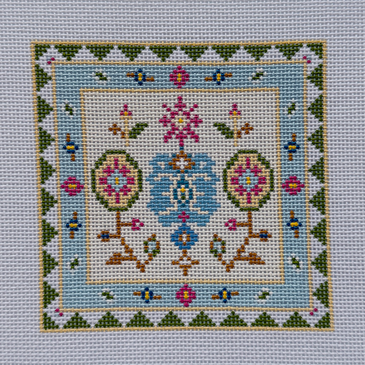 Oushak Design Needlepoint Canvas