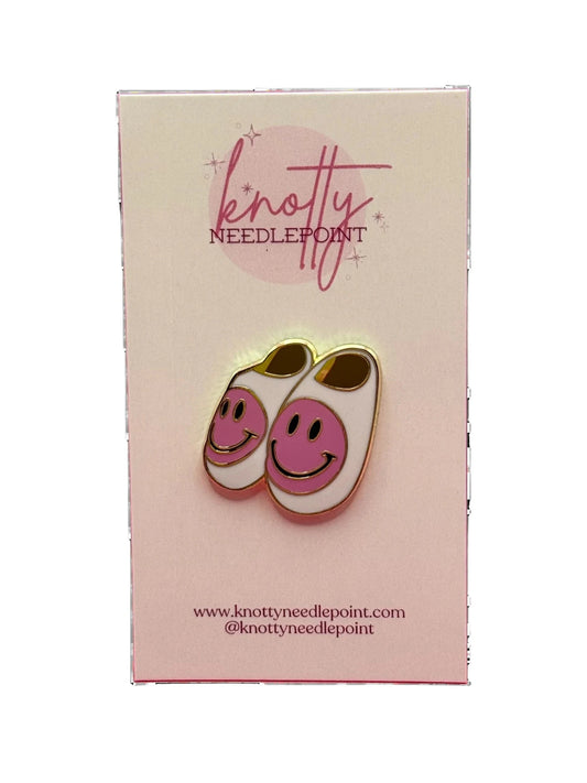 Pink Slippers Needle Minder