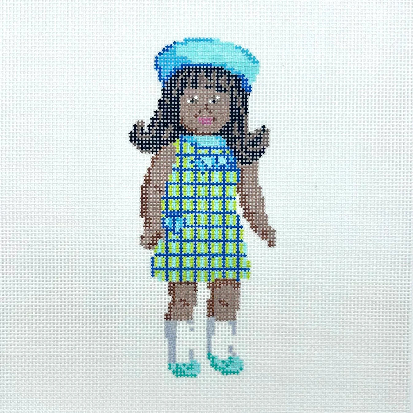 Melody Doll Needlepoint Canvas