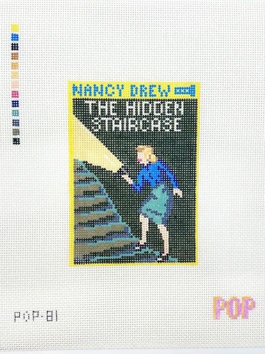 Nancy Drew Hidden Staircase Needlepoint Canvas