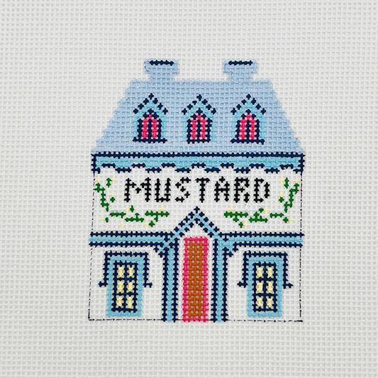 Mustard Needlepoint Canvas