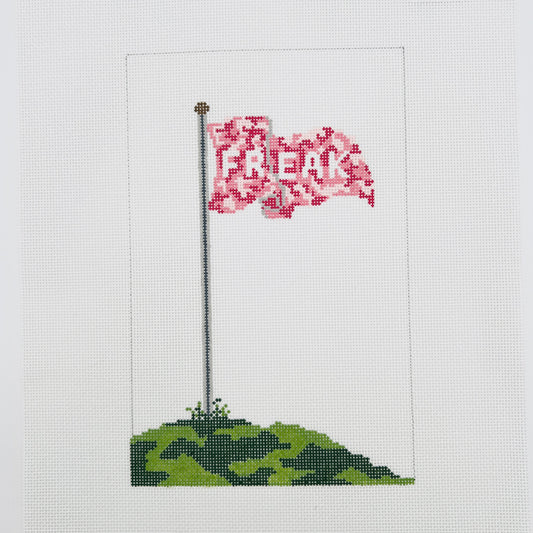 Freak Flag Needlepoint Canvas