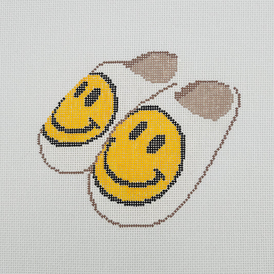Yellow slippers Needlepoint Canvas
