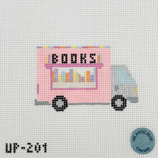 Book Mobile Needlepoint Canvas