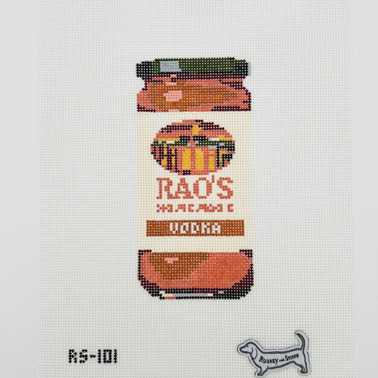 Raos Vodka Sauce Needlepoint Canvas