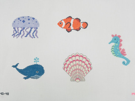 Under the Sea Mobile Needlepoint Canvas