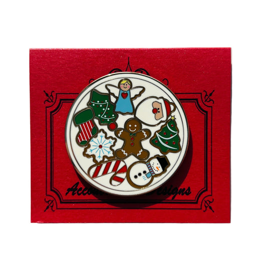 Christmas Cookies Round Needle Minder