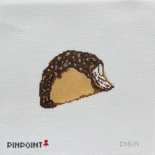 Ice Cream Taco Needlepoint Canvas