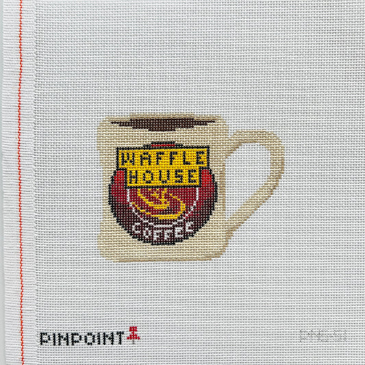 Waffle House Mug Needlepoint Canvas