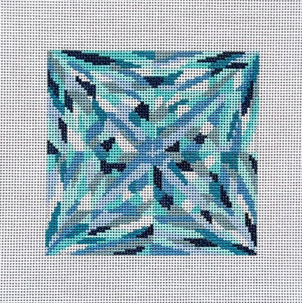 Engagement Diamond - Princess Cut Needlepoint Canvas