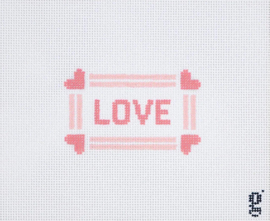 Love Needlepoint Canvas