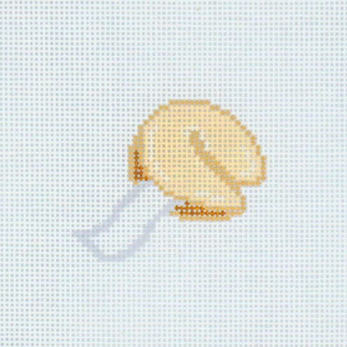 Mini Fortune Cookie Needlepoint Canvas