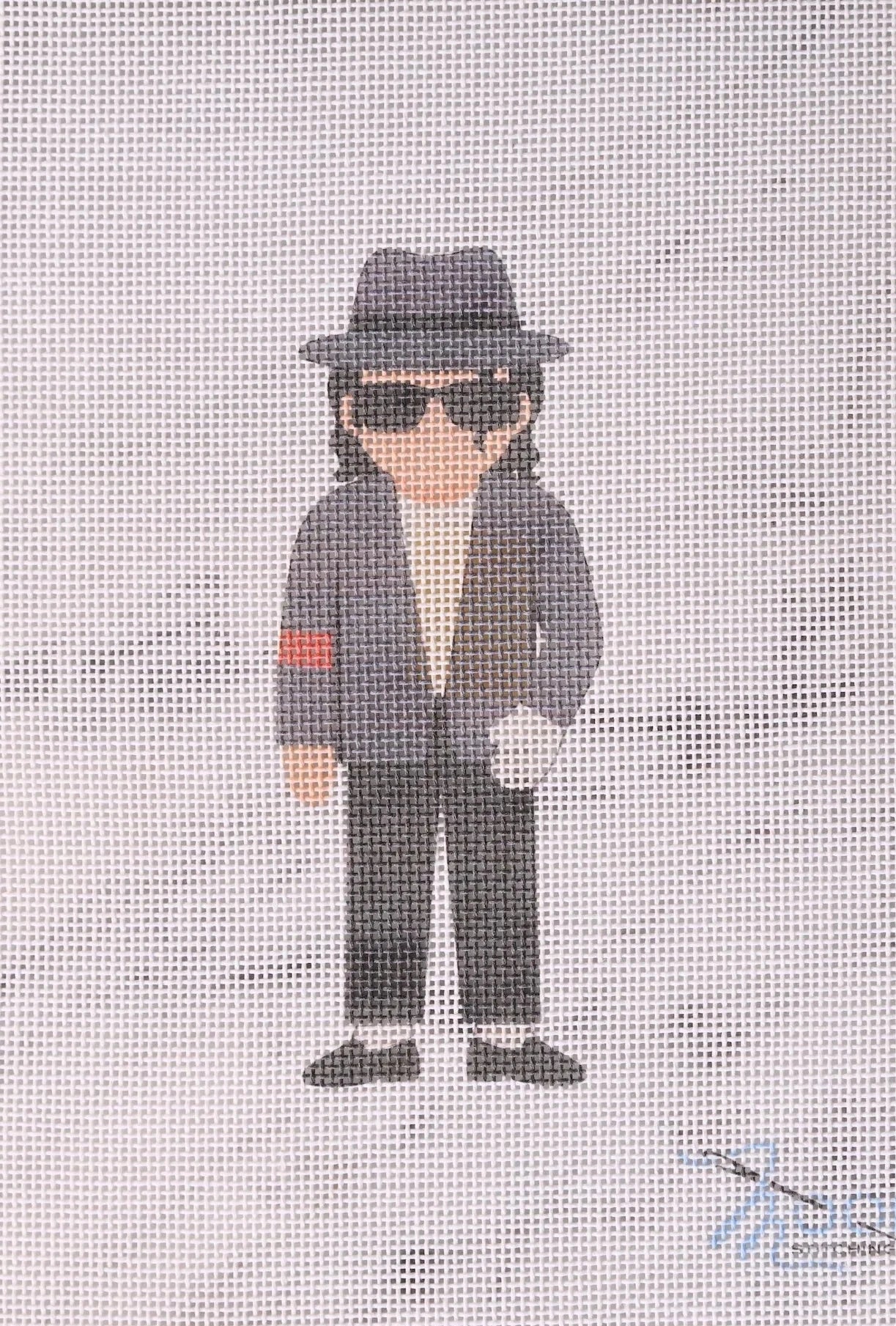 Just Beat It Needlepoint Canvas