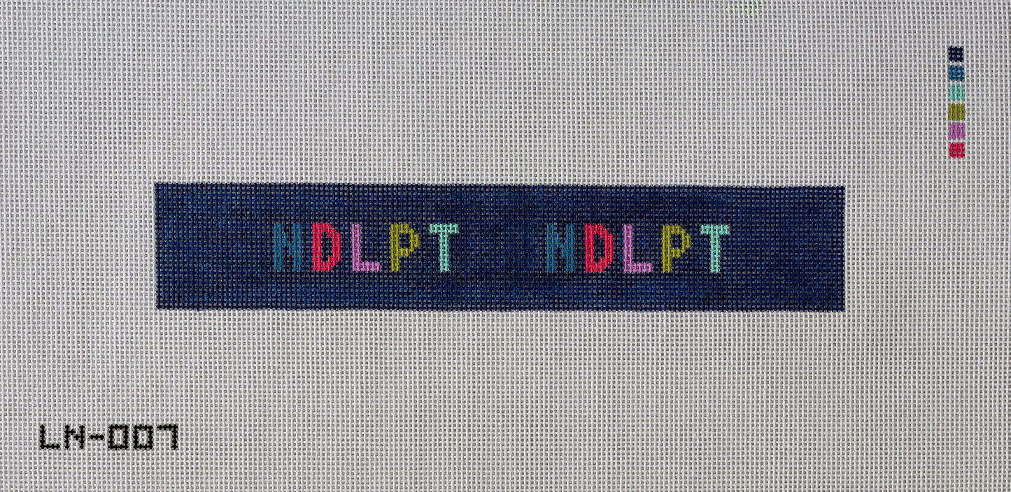 NDLPT Key Fob Needlepoint Canvas
